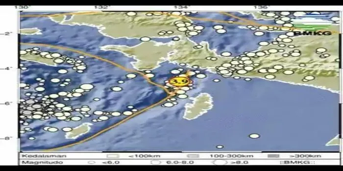 Gempa 3.9 Magnitudo Guncang Kepulauan Aru Maluku