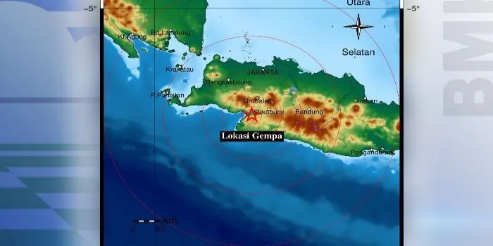 Gempa Bumi Dangkal Guncang Sukabumi, BMKG Informasikan Miliki Kekuatan M 4,0