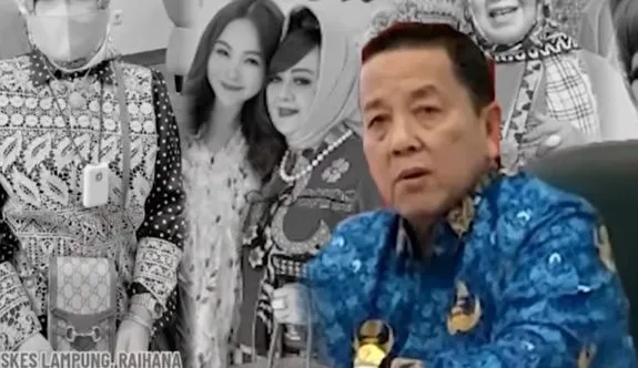 Gubernur Lampung Arinal Djunaidi memberikan peringatan agar Reihana berhenti untuk flexing atau pamer kemewahannya.