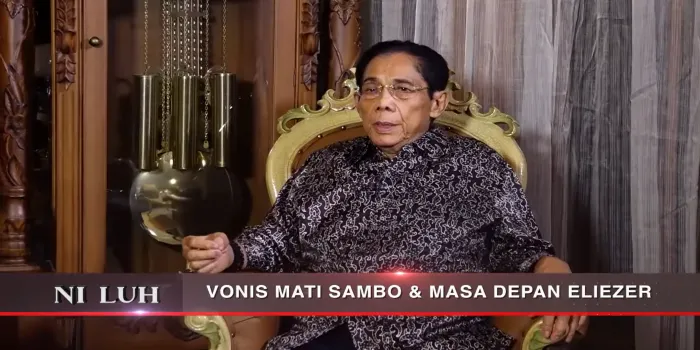 Mantan Hakim Agung Djoko Sarwoko bicara soal vonis Ferdy Sambo