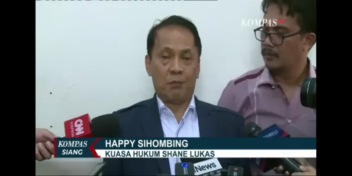 Happy Sihombing Kuasa Hukum Shane, salah satu tersangka penganiayaan David Ozora