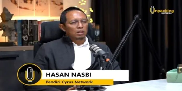 Hasan Nasbi Pendiri Cyrus Network