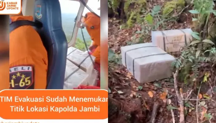 UPDATE Kecelakaan Helikopter Kapolda Jambi: Tim Evakuasi Darat Capai TKP, Tim Udara Distribusikan Logistik