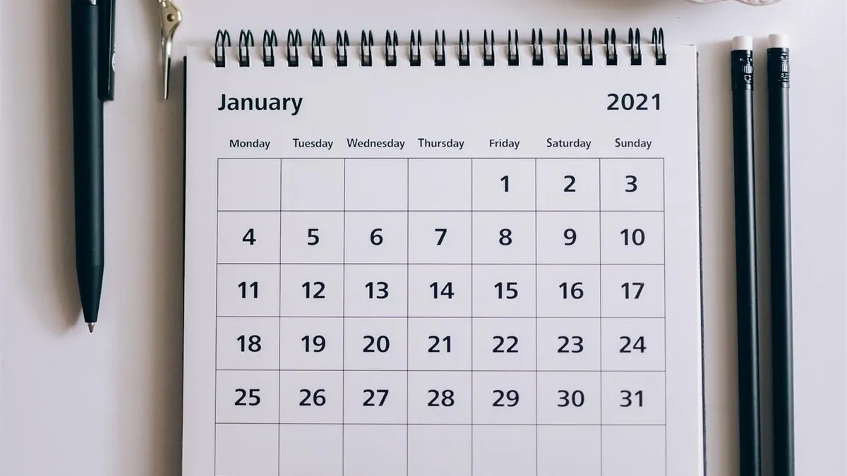 Ilustrasi Kalender