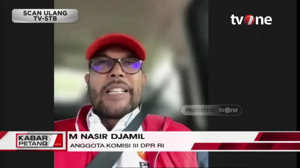Anggota Komisi III DPR RI, M Nasir Djamil memberikan tanggapannya terkait Menko Polhukam, Mahfud MD yang membongkar dugaan pencucian uang dalam Driektorat Jenderal Bea Cukai.