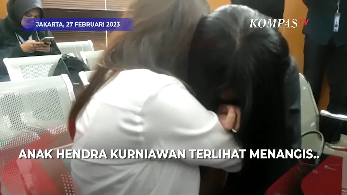 Potret Anak Hendra Kurniawan di Sidang Obstruction of Justice