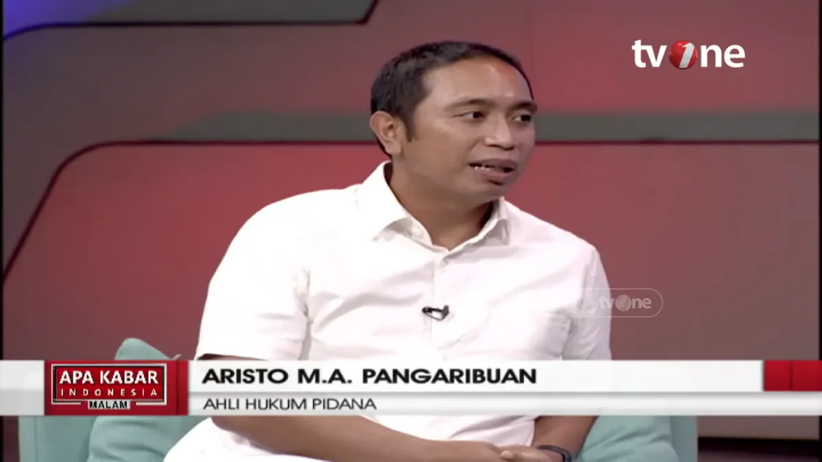 Aristo Pangaribuan Ahli Hukum Pidana