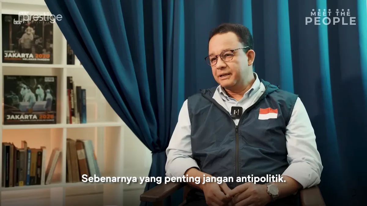 Anies Baswedan memberikan komentae terkait jelang Pilpres 2024.
