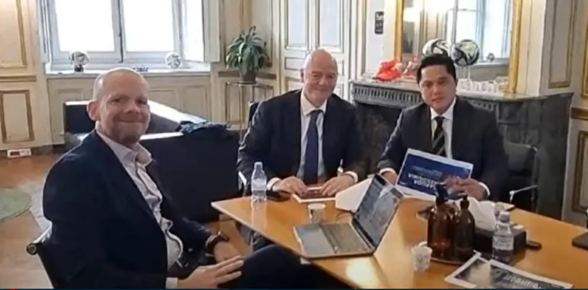 ErickThohir dan Pihak FIFA