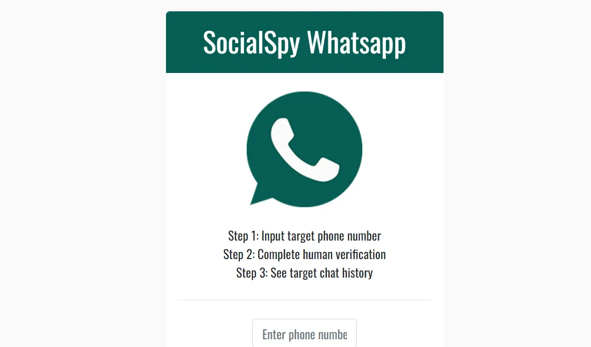 illustrasi. Socialspy WhatsApp