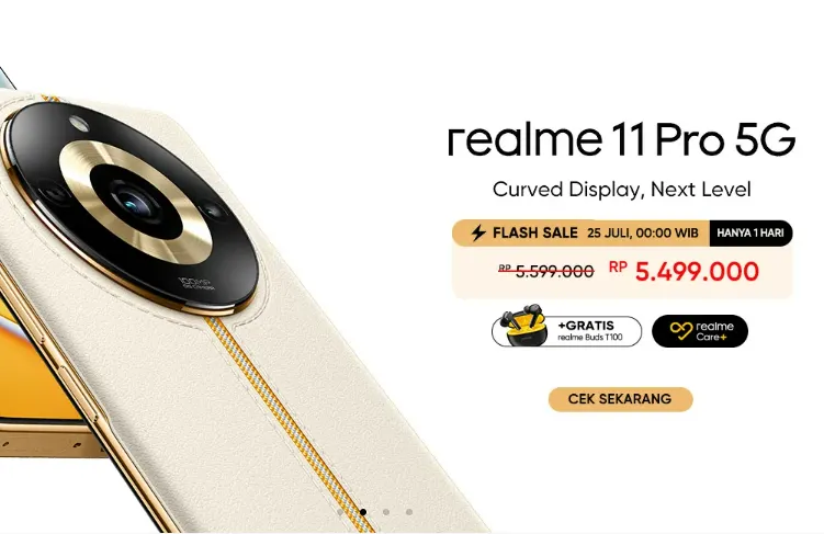 Realme 11 Pro 5G Resmi Hadir dengan Spek Dewa, Begini Spesifikasi dan Harga Lengkapnya (Realme)
