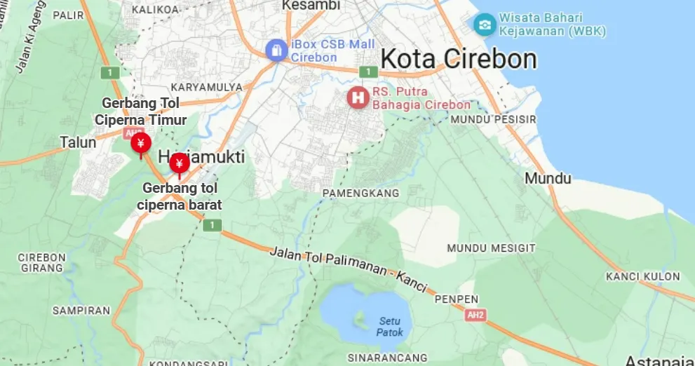 Illustrasi. Pantauan Kemacetan Arus Balik Kota Cirebon