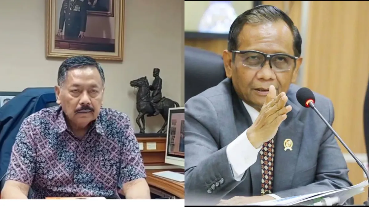 Letjen TNI (Purn) Kiki Syahnakri dan Mahfud MD