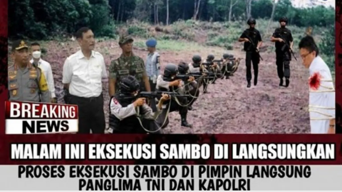 Ekeskusi mati Ferdy Sambo, cek faktanya
