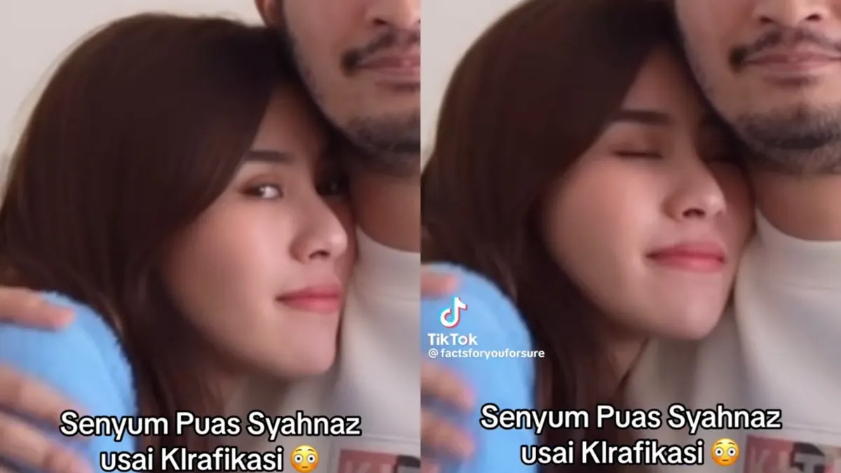 Ekspresi Syahnaz Sadiqah dalam video klarifikasi perselingkuhan justru mendapat sorotan dari warganet.