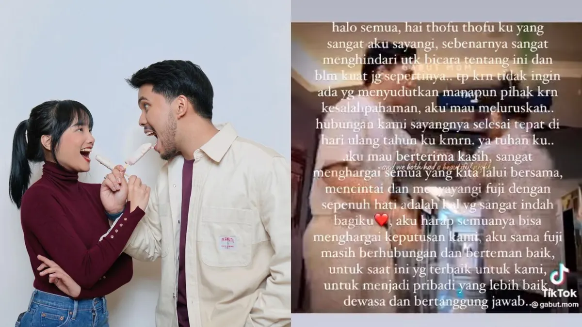 Heboh! Thariq Halilintar Resmi Umumkan Telah Putus Dengan Fuji Tepat Pada Hari Ulang Tahunnya, Ini Alasannya