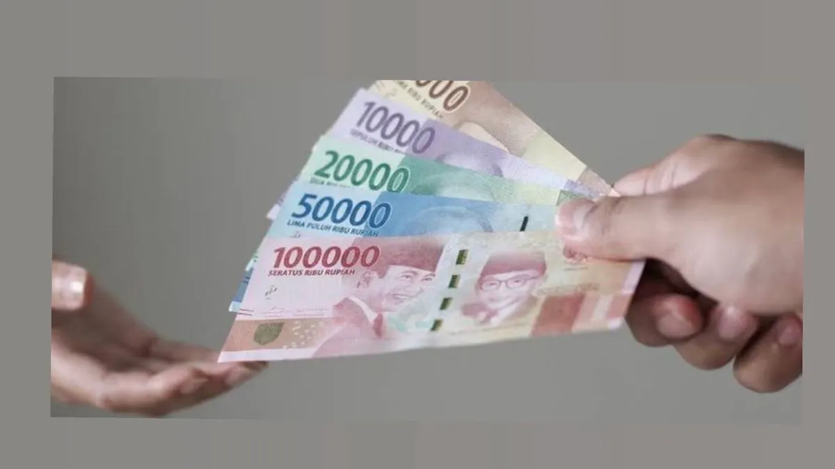 Illustrasi. Uang Bansos 