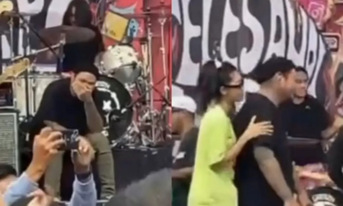 Virgoun Menangis ketika Manggung 