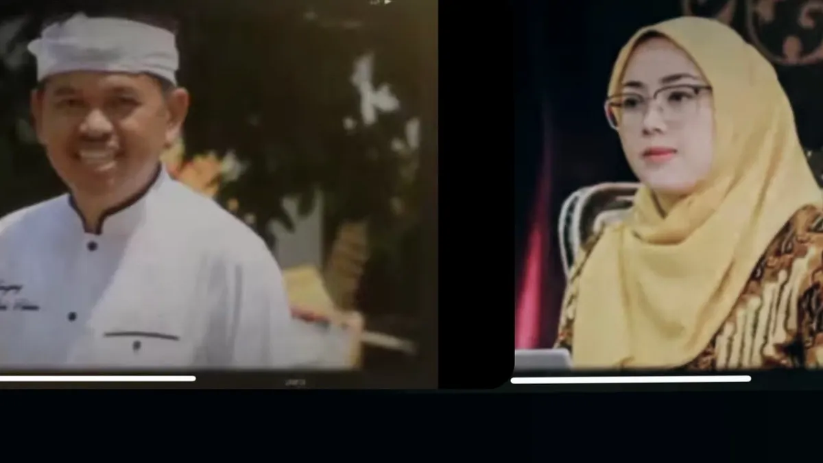 Pasangan suami-istri Dedi Mulyadi dan Anne Ratna Mustika
