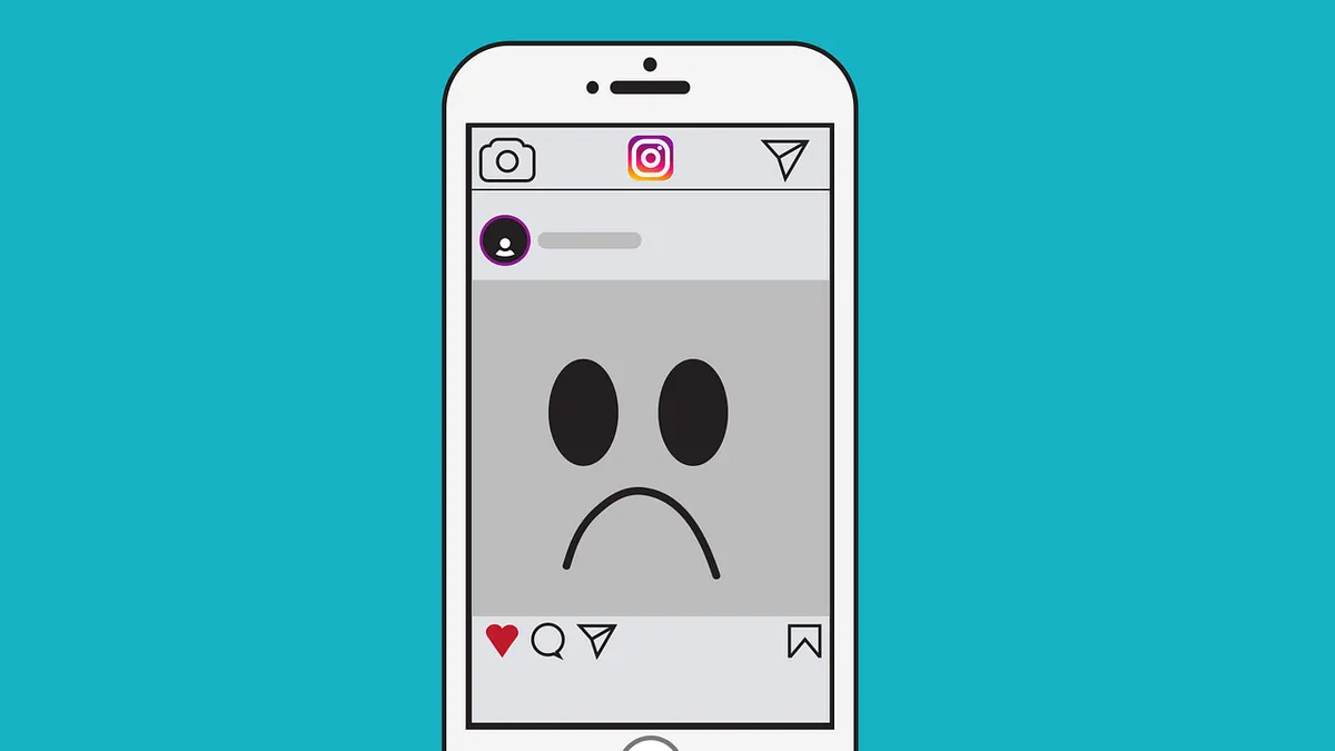Ilustrasi kenapa lagu tidak tersedia di Instagram.