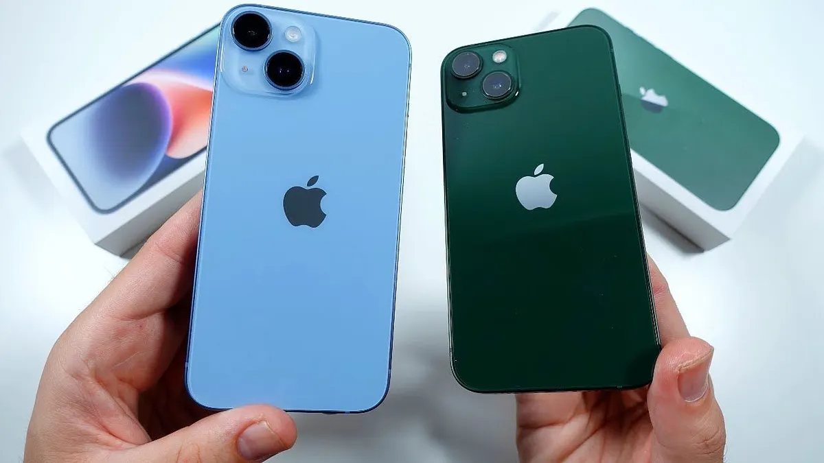 iPhone 13 dan iPhone 14