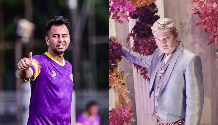 Kolase foto Indra Bekti dan Raffi Ahmad