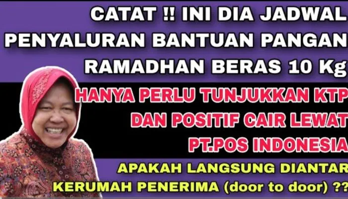 Illustrasi. Jadwal Penyaluran Bantuan Pangan Ramadan 