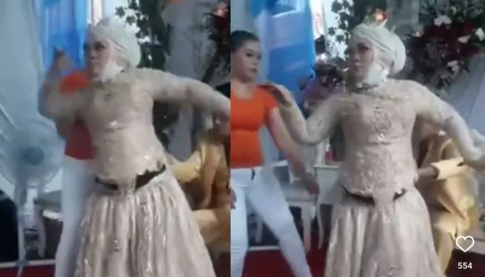 Seorang Pengantin Wanita Kesurupan di Pelaminan