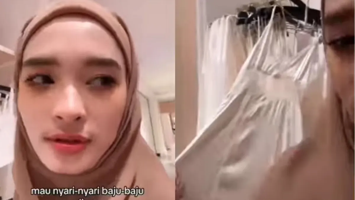 Ramai video Inara Rusli yang mengatakan ingin membeli baju lingerie atau biasa disebut dengan 'baju dinas'.