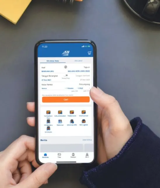 Cara Batalkan Pembelian Tiket Kereta Api Online di KAI Acces