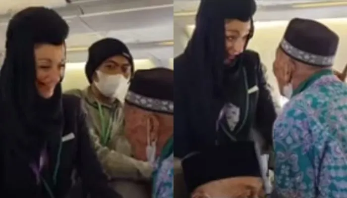 Jamaah Haji Lansia Mendadak Minta Turun dari Pesawat