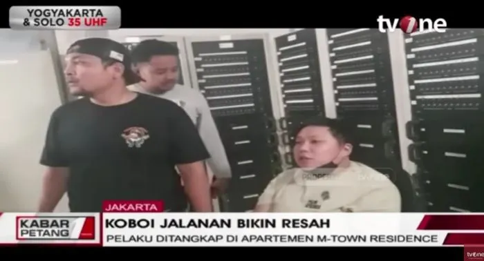 Koboi Jalanan di Tol Tomang Akhirnya Diringkus Kepolisian