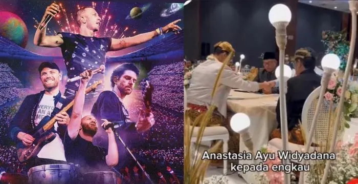Tiket Konser Coldplay Menjadi Mahar Pernikahan Pasaangan Pengantin di Bekasi