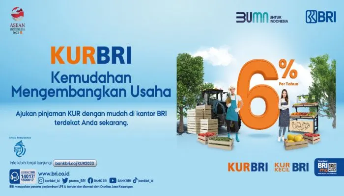 Kredit Usaha Rakyat (KUR) Bank BRI.