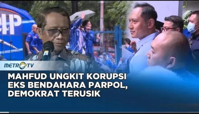 Mahfud MD Sebut Ada Korupsi pada Parpol Demokrat