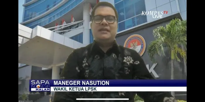 Wakil Ketua LPSK, Manager Nasution