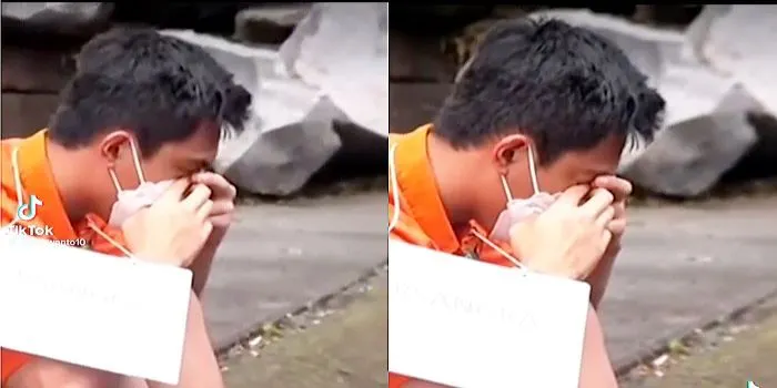 Mario Dandy Mewek saat Menjalani Rekonstruksi Penganiayaan, Jumat (10/3/2023)