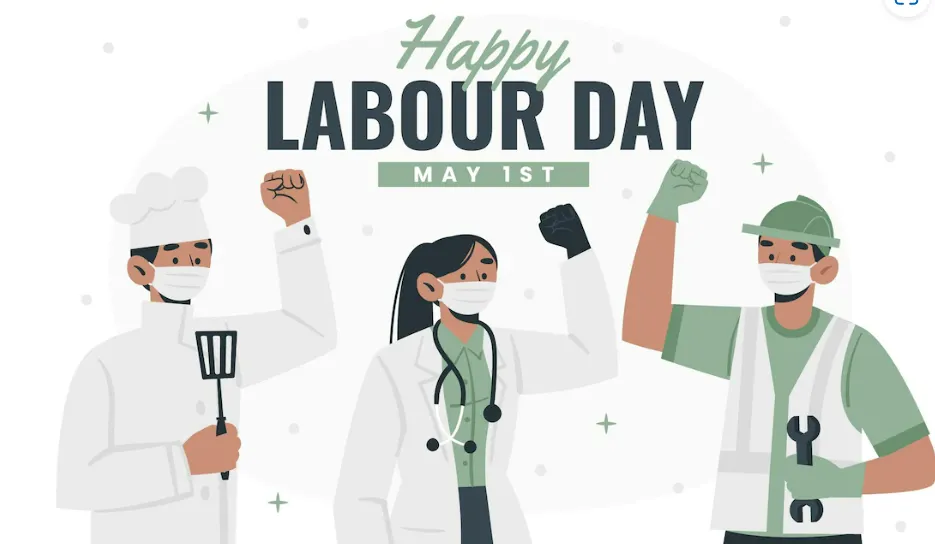Ilustrasi quotes yang bisa digunakan untuk memperingati Hari Buruh Internasional atau May Day.