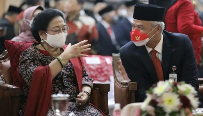 Megawati dan Ganjar Pranowo
