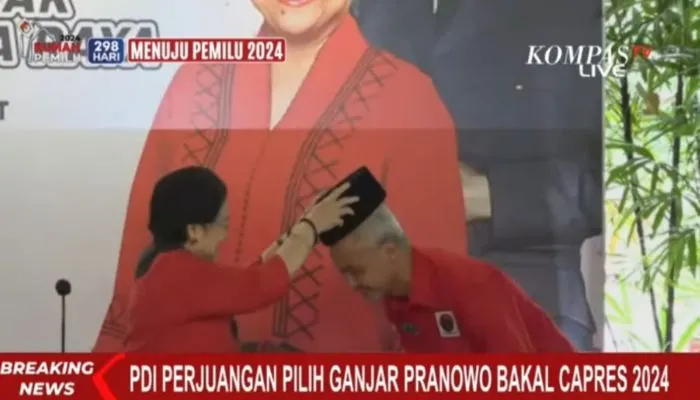 Megawati dan Ganjar Pranowo