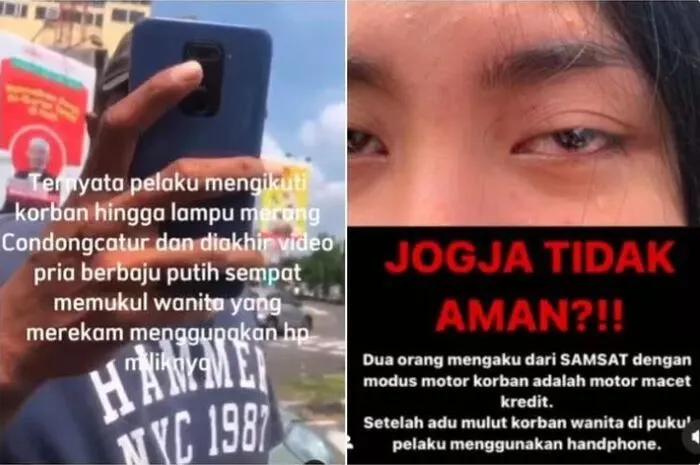Modus Baru Pria Oknum SAMSAT yang Ingin Mengambil Paksa Motor Korban dan Memukulnya