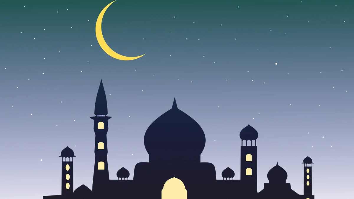 Illustrasi. Bulan Ramadan