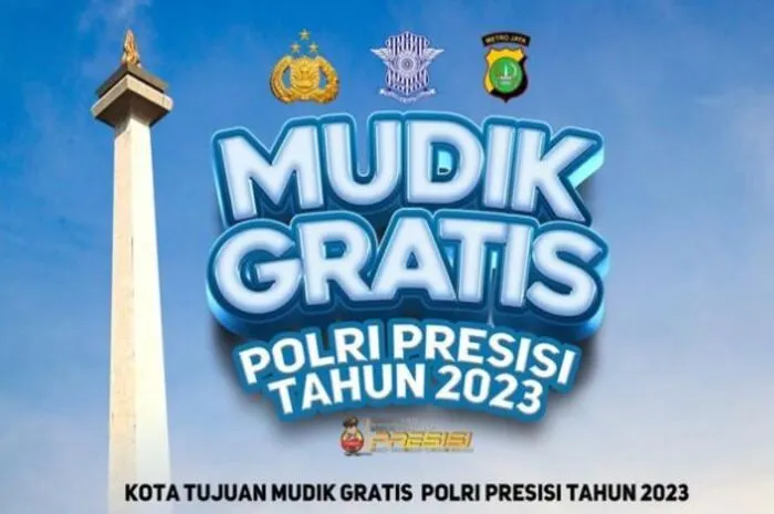 Mudik Gratis Polri Presisi 2023