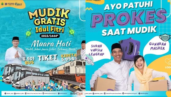 LINK dan Cara Daftar Mudik Gratis Pemprov Jabar