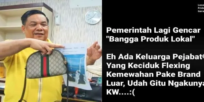 Sekda Provinsi Riau, SF Hariyanto Lakukan Klarifikasi Soal Barang-barang branded termasuk Tas yang Diakuinya KW