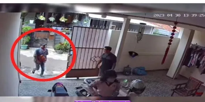 Viral Seorang Laki-laki Membuntuti Perempuan hingga Masuk ke Rumah dengan Santainya