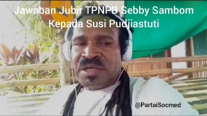 Jubir TPNPB Sebby Sambom Anggap Susi Pudjiastuti Seorang Penjajah