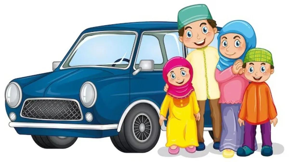Ilustrasi mudik lebaran 2023