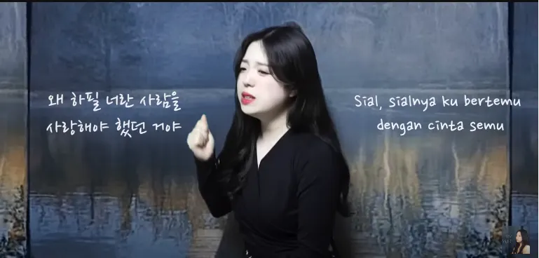 lagu pop berjudul Sial dari Mahalini telah dicover oleh I&rsquo;m Yuri dengan judul 비운.