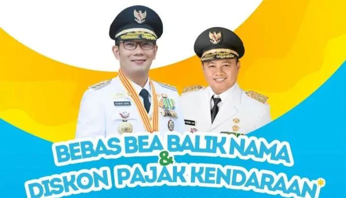 Pemerintah Provinsi Jabar menggelar program pemutihan bea balik nama dan diskon pajak kendaraan bermotor.